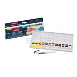 Derwent - Derwent Inktense Sulu Boya Seti Yarım Tablet 24lü 2305545