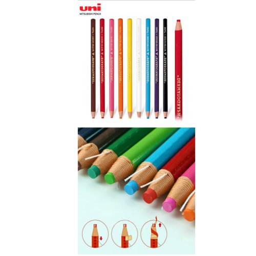 Uni Dermatograph Oil Based Pencil İpli Kalem