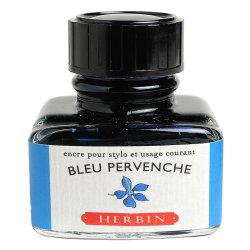 Bruno Visconti - J.Herbin Dolma Kalem Mürekkebi Cam Şişe 30ml-Perin Winkle Blue