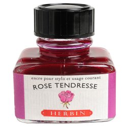 Bruno Visconti - J.Herbin Dolma Kalem Mürekkebi Cam Şişe 30ml Rose Tendresse