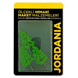 Jordania - Jordania Ağaç Maketi 8cm 1/100 3lü 126-080