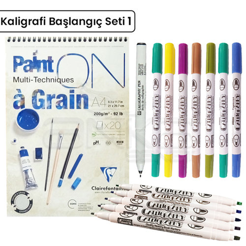 Kaligrafi Başlangıç Seti 1