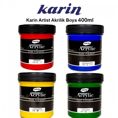 Karin Artist Akrilik Boya 400ml