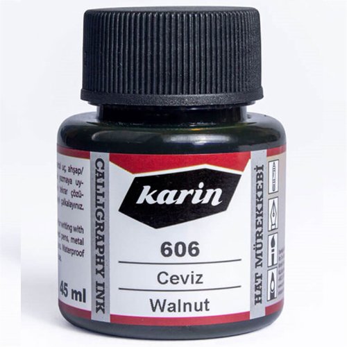 Karin Hat Mürekkebi Ceviz 45ml - Ceviz