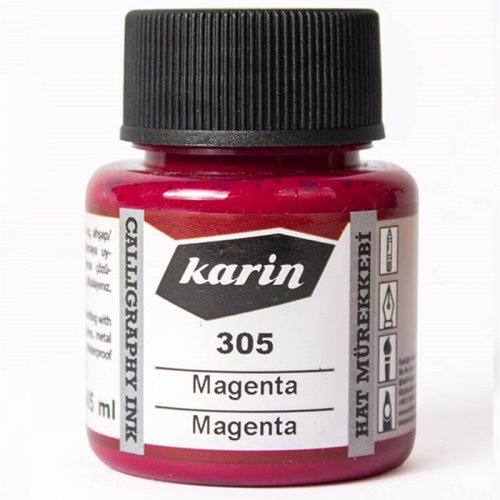 Karin Hat Mürekkebi Magenta 45ml