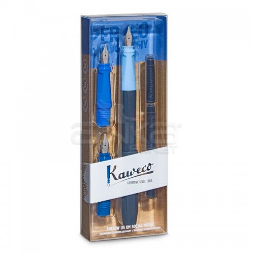 Kaweco Perkeo Kaligrafi Seti Mavi 10002092