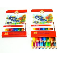 Koh-i-Noor - Koh-i-Noor Aquarell Pencil Sulu Boya Kalemi Balık 36lı 3719 (1)