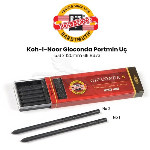 Koh-i-Noor Gioconda Portmin Uç 5.6 x 120mm 6lı 8673