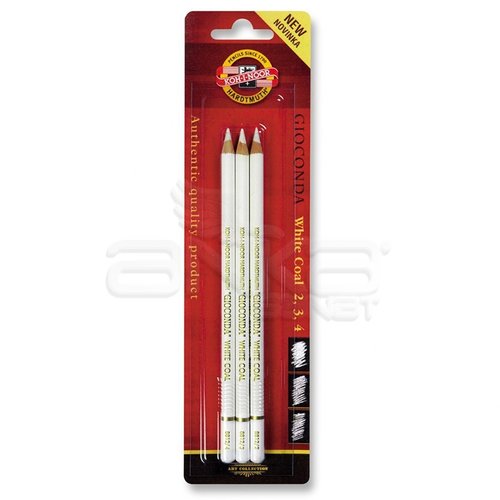 Koh-i-Noor Gioconda White Coal 3lü Set