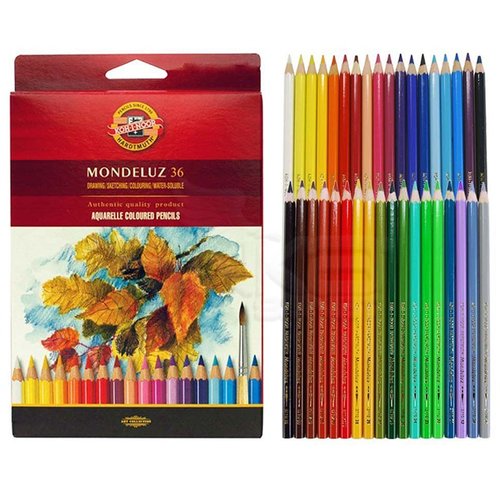 Koh-i-Noor Mondeluz Aquarell Sulu Boya Kalem Seti 36lı Set