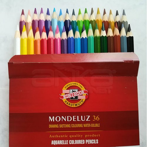 Koh-i-Noor Mondeluz Aquarell Sulu Boya Kalem Seti 36lı Set