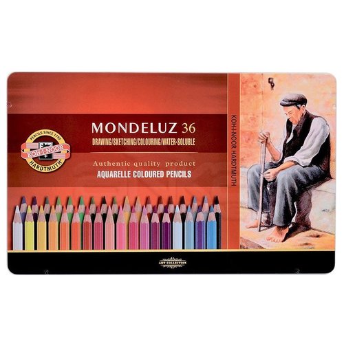 Koh-i-Noor Mondeluz Aquarell Sulu Boya Kalem Seti 36lı 3725