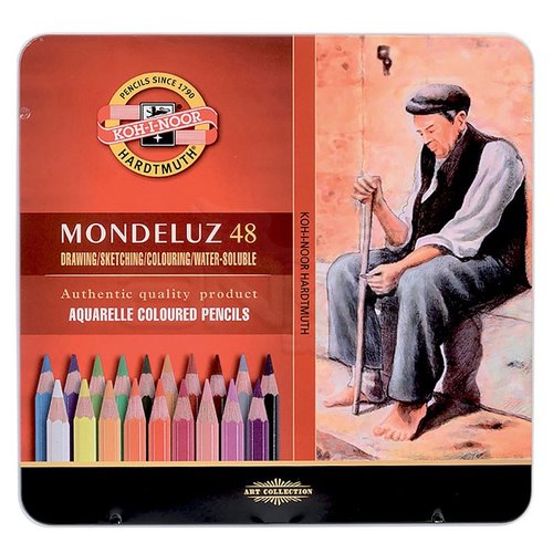 Koh-i-Noor Mondeluz Aquarell Sulu Boya Kalem Seti 48li 3726