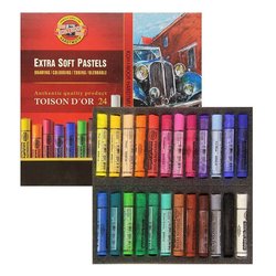 Koh-i-Noor Toison Dor Extra Soft Pastel 24lü (8554) - Thumbnail