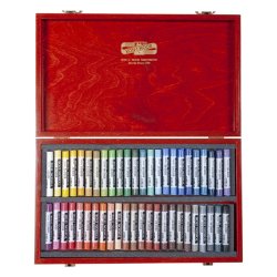 Koh-i-Noor Toison Dor Soft Pastel Boya 48li Ahşap Kutu (8596) - Thumbnail