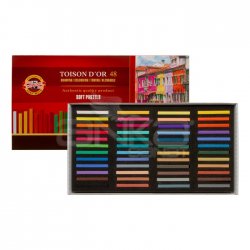 Koh-i-Noor Toison Dor Soft Pastel Köşeli 48li (8516) - Thumbnail