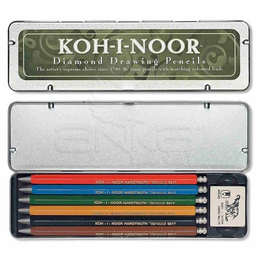 Koh-i-Noor Versatil Kalem Seti 6lı 5217 HB 2mm