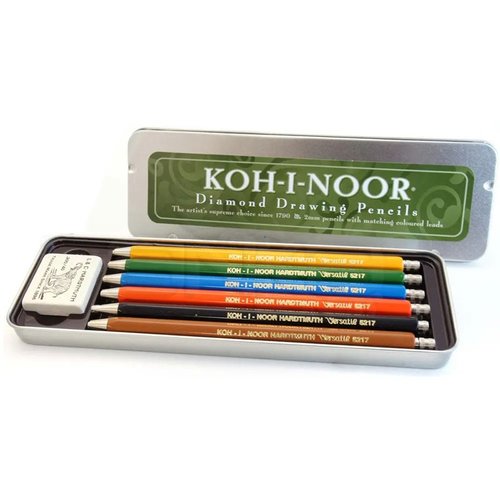 Koh-i-Noor Versatil Kalem Seti 6lı 5217 HB 2mm