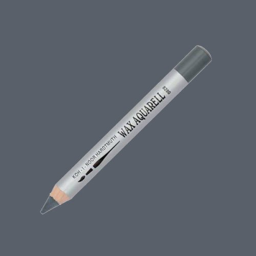 Koh-i-Noor Wax Aquarell Sulandırılabilir Pastel Boya Medium Grey 8280/71 - 71 Medium Grey
