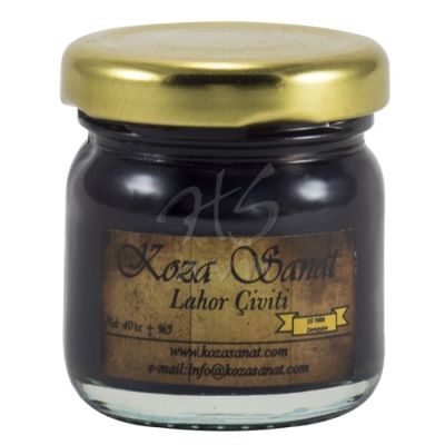 Koza Sanat Ezilmiş Ebru Boyası Pigment Lahor Çiviti 40ml