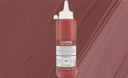 Lukas - Lukas Liquid Akrilik Boya Seri 1 İngiliz Kırmızı-Koyu 250ml