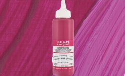 Lukas - Lukas Liquid Akrilik Boya Seri 2 Permant Rose 250ml