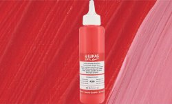 Lukas - Lukas Liquid Akrilik Boya Seri 1 Vermillion Koyu 250ml