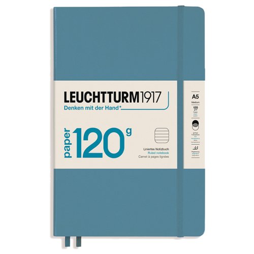 Leuchtturm1917 Edition Eskiz Not Defteri Mavi 120g A5