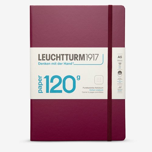 Leuchtturm1917 Eskiz Not Defteri Bordo 120g A5