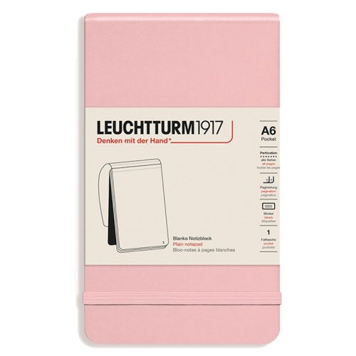 Leuchtturm1917 Reporter Eskiz Not Defteri Pudra Pembe 120g A6