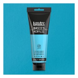 Liquitex - Liquitex Basics Akrilik Boya 118ml Blue Light Permanent 770