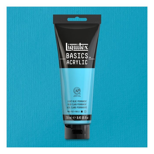 Liquitex Basics Akrilik Boya 118ml Blue Light Permanent 770 - Blue Light Permanent 770