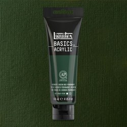 Liquitex - Liquitex Basics Akrilik Boya 118ml Hooker’s Green Hue Permanent 2