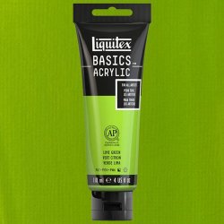Liquitex - Liquitex Basics Akrilik Boya 118ml Lime Green 222