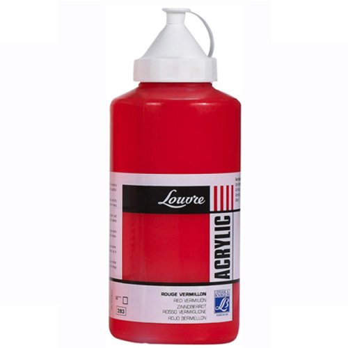 Louvre Akrilik Boya 393 Vermilion Red 750ml