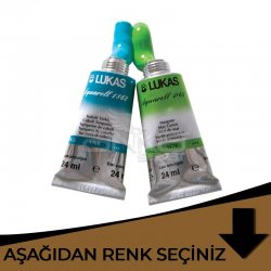 Lukas - Lukas Aquarell 1862 Artist 24ml Sulu Boya 24ml Kahverengi Tonlar