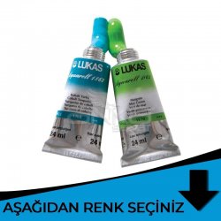 Lukas - Lukas Aquarell 1862 Artist 24ml Sulu Boya 24ml Mavi Tonlar