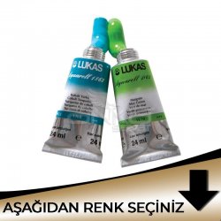 Lukas - Lukas Aquarell 1862 Artist 24ml Sulu Boya 24ml Metalik Tonlar