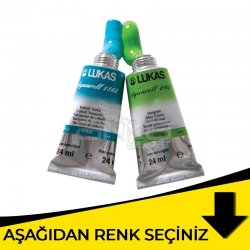 Lukas - Lukas Aquarell 1862 Artist 24ml Sulu Boya 24ml Sarı Tonlar