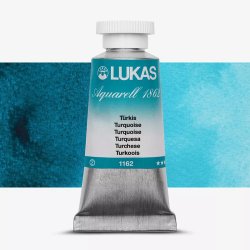 Lukas - Lukas Aquarell 1862 Artist 24ml Sulu Boya 1162 Turquoise Seri 2