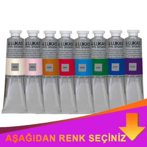 Lukas Cyrl Studio Akrilik Boya 75ml İndirimli Renkler