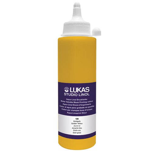 Lukas Studio Linol Boyası Altın Sarısı 250ml - Altın Sarısı