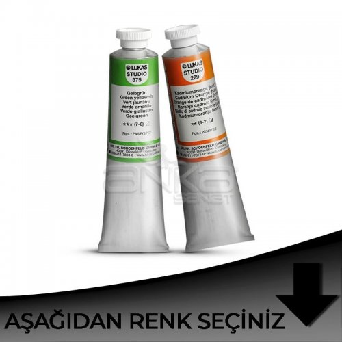 Lukas Studio Yağlı Boya 37ml Siyah Tonlar