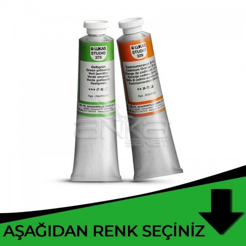 Lukas Studio Yağlı Boya 37ml Yeşil Tonlar