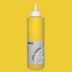 Lukas - Lukas Terzia 500ml Akrilik Boya No:4826 Cadmium Yellow Light Hue