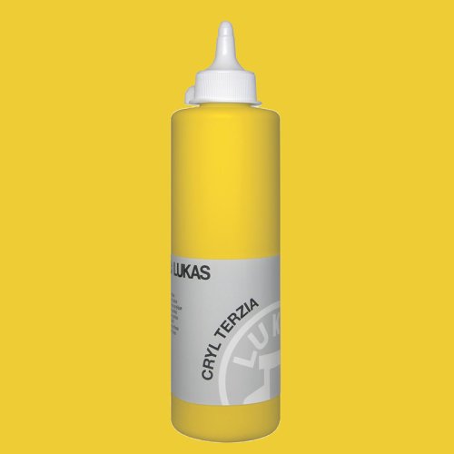 Lukas Terzia 500ml Akrilik Boya No:4826 Cadmium Yellow Light Hue