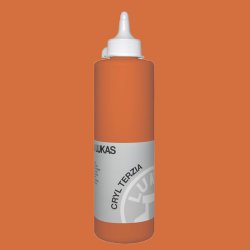 Lukas - Lukas Terzia 500ml Akrilik Boya No:4829 Cadmium Orange Hue