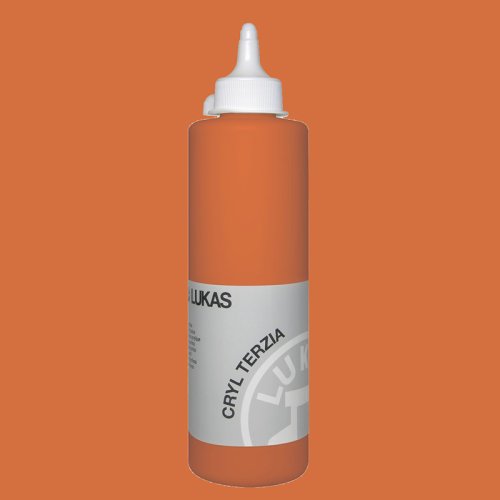 Lukas Terzia 500ml Akrilik Boya No:4829 Cadmium Orange Hue