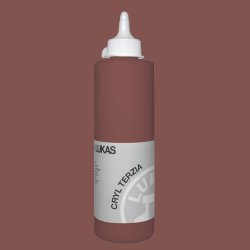 Lukas - Lukas Terzia 500ml Akrilik Boya 4909 Burnt Sienna