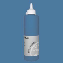 Lukas - Lukas Terzia 500ml Akrilik Boya No:4921 Cerulean Blue